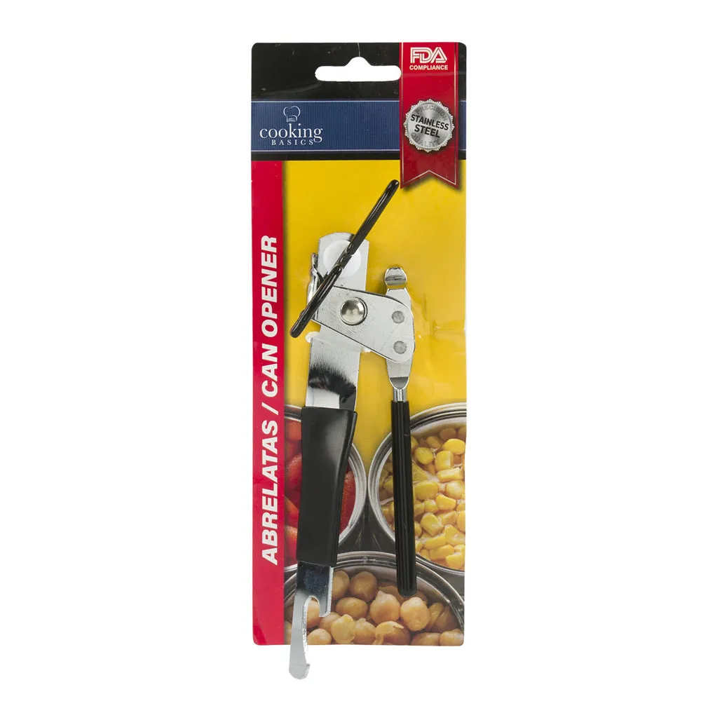 1 Pc Heavy Duty Stainless Steel Can Opener Bottle Jar Lid Manual Kitchen Tool
