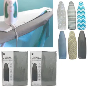 2 X Ironing Board Cover Pad Scorch Heat Resistant Silicone Coated Standard 54"