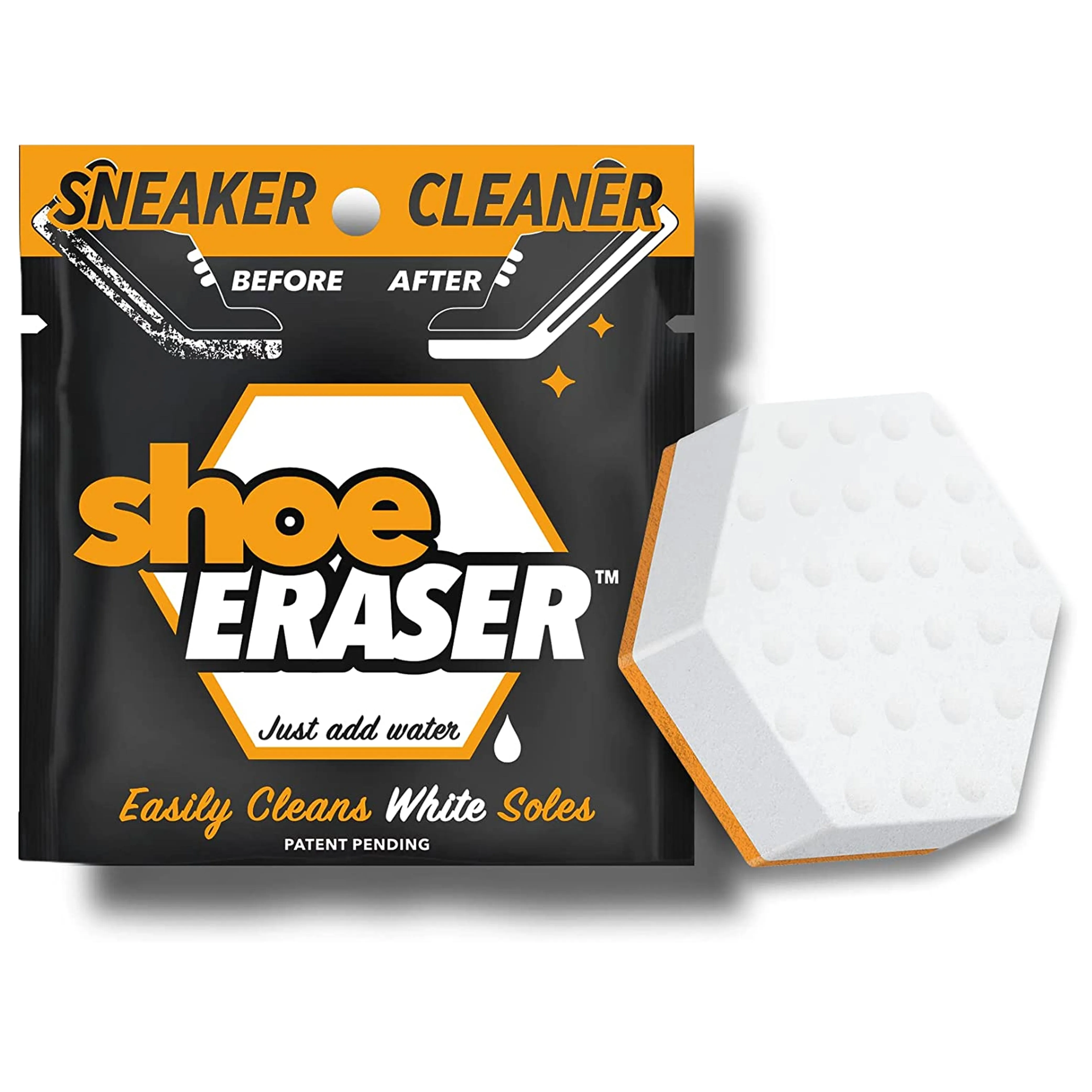 4 Pc Scuff Erasing Shoe Eraser White Sole Sneaker Cleaning Sponge Remove Dirt