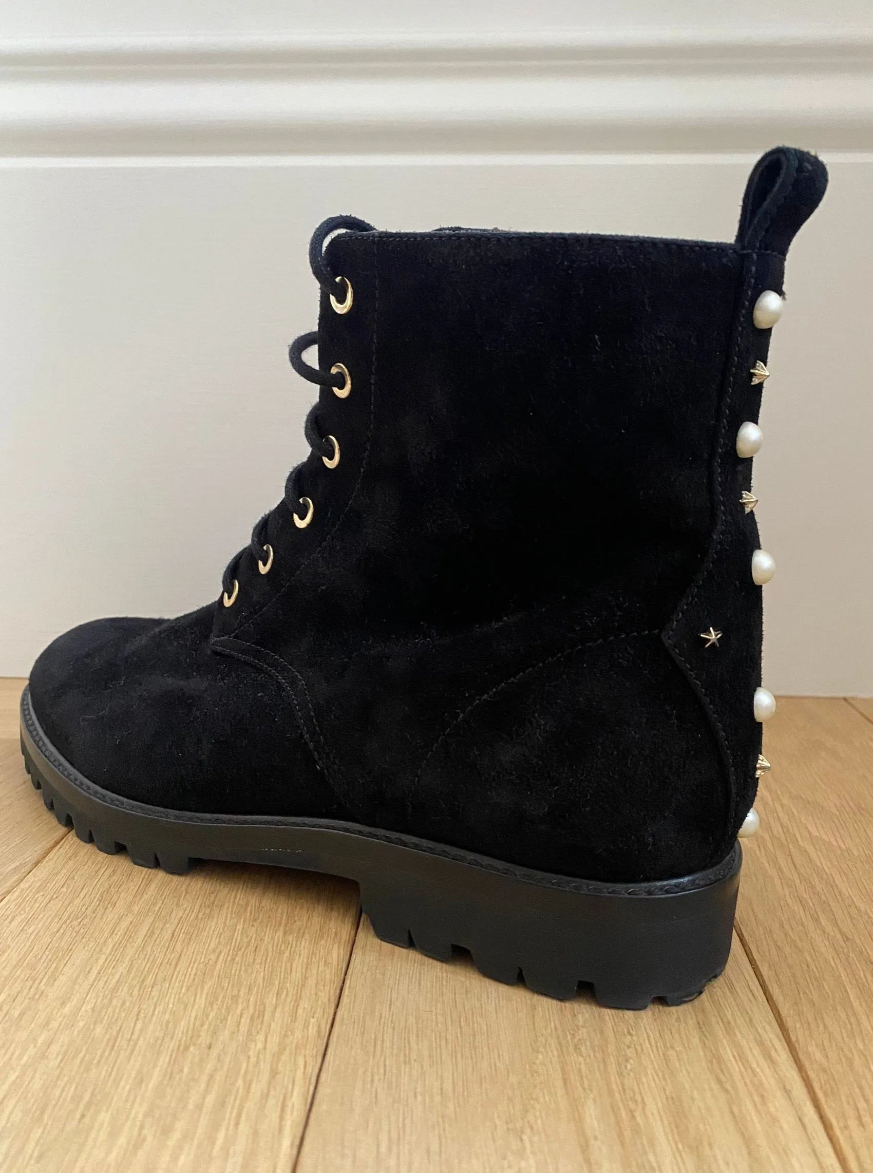 AQUAZZURA Suede Boots Size 40