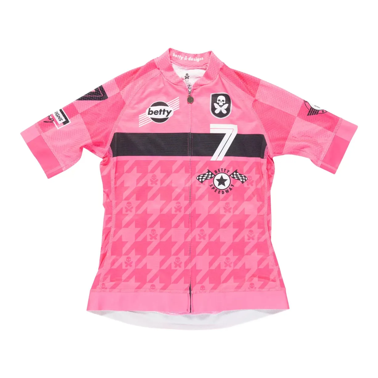 Betty Designs Speedway Race Fit Cycle Jersey - Women's