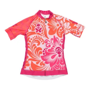 Betty Designs Tropical Race Fit Cycle Jersey - Women's