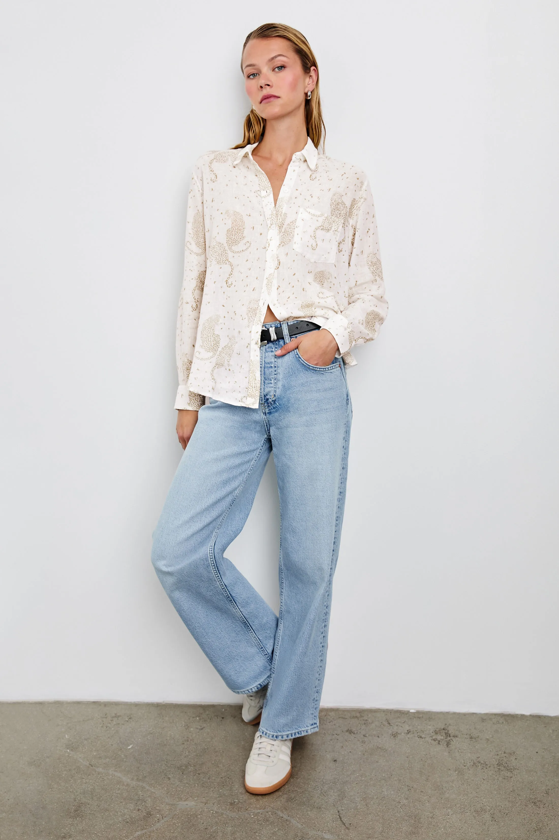 CHARLI SHIRT - CHEETAH SPOTS