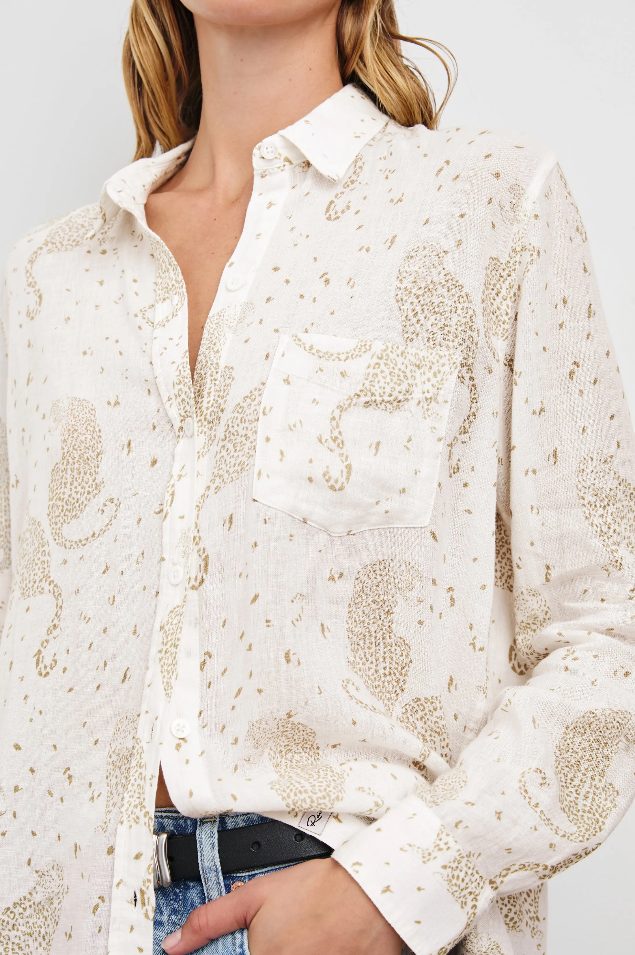 CHARLI SHIRT - CHEETAH SPOTS