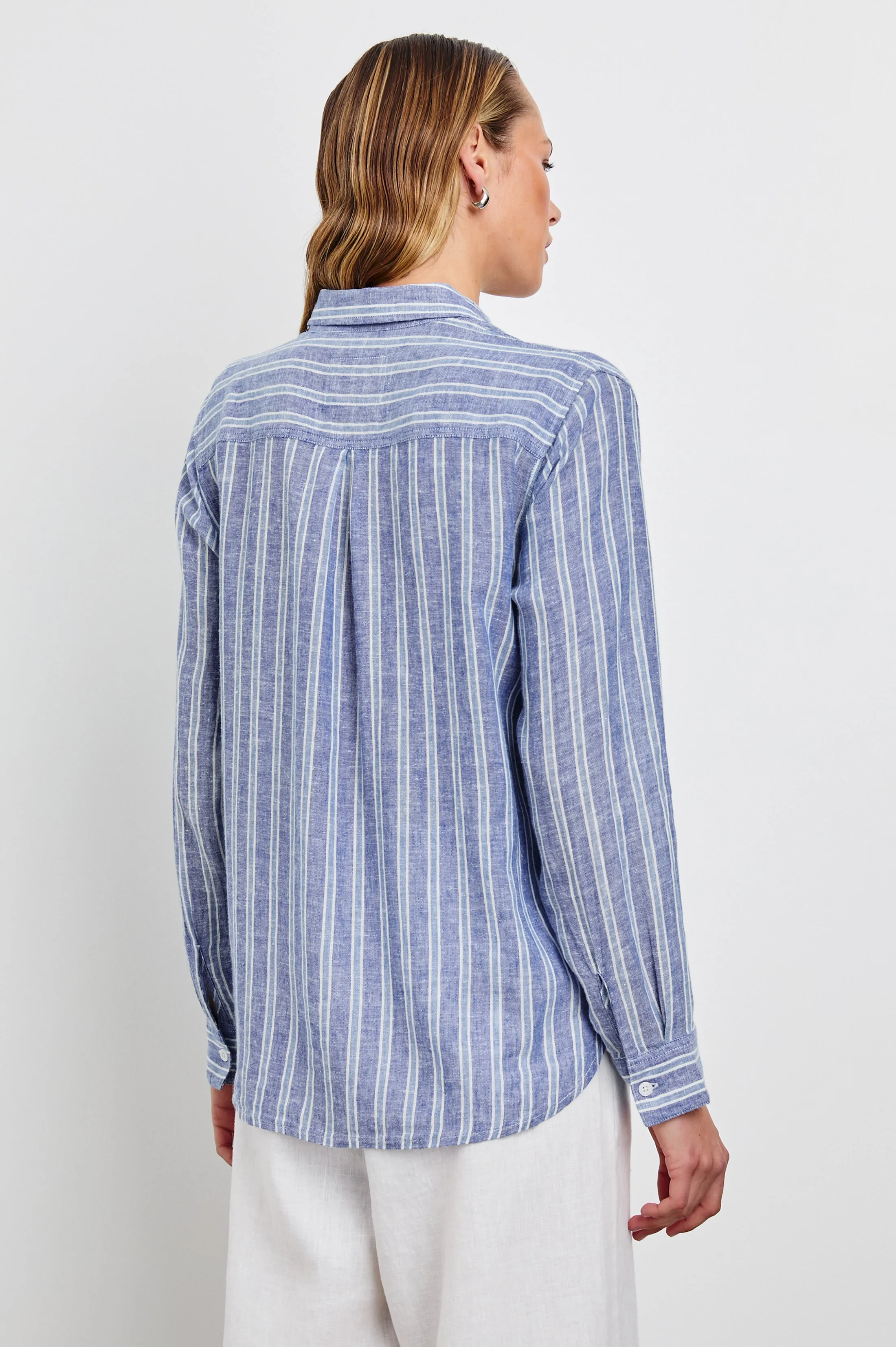 CHARLI SHIRT - LAKE VIEW STRIPE