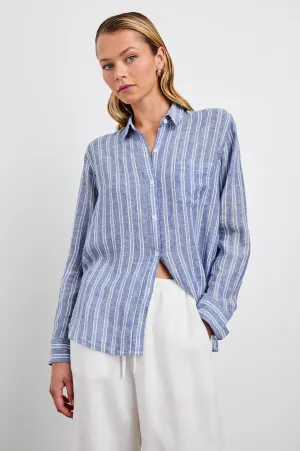 CHARLI SHIRT - LAKE VIEW STRIPE