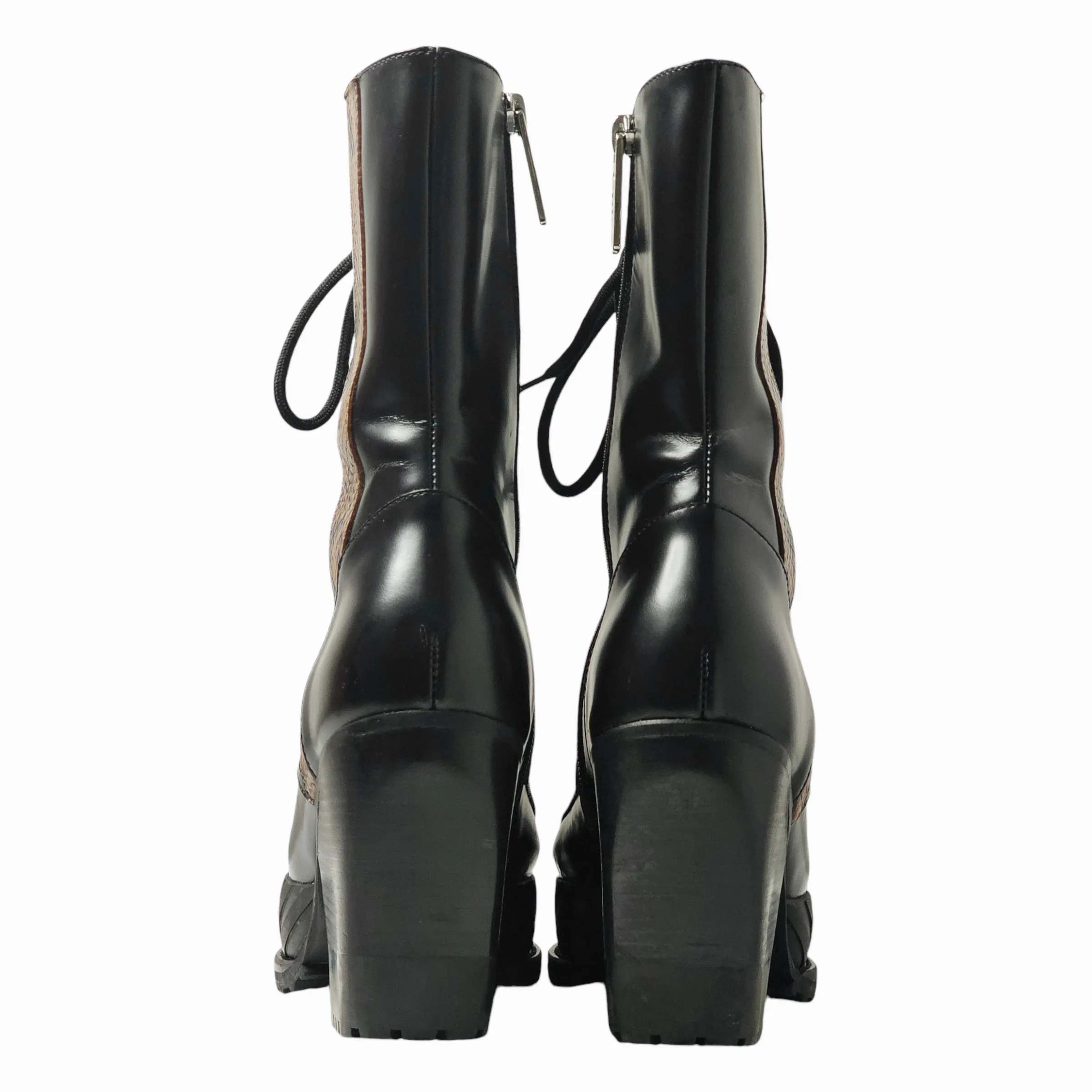 CHLO LEATHER BOOTS EU 37/ UK 4