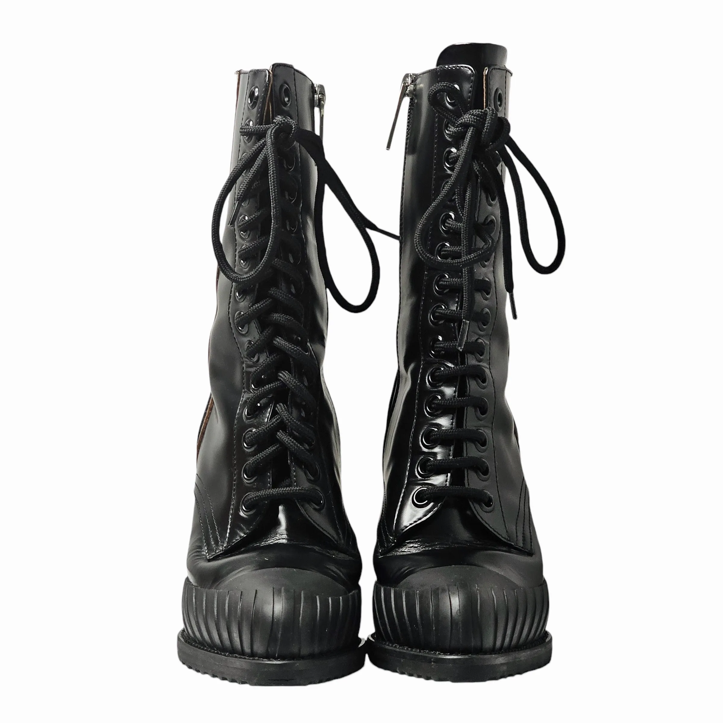CHLO LEATHER BOOTS EU 37/ UK 4