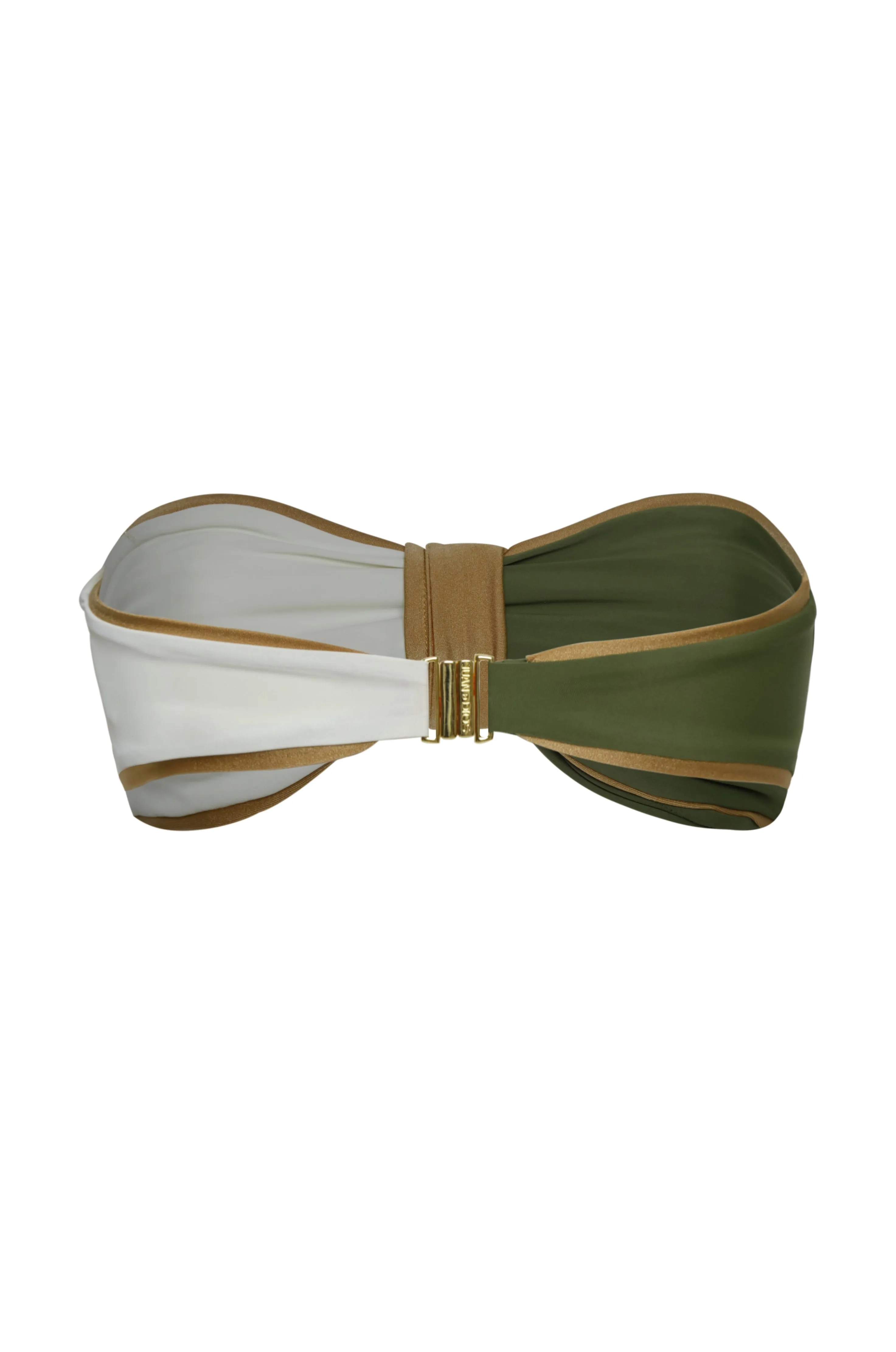Emma Top / Green - Ivory