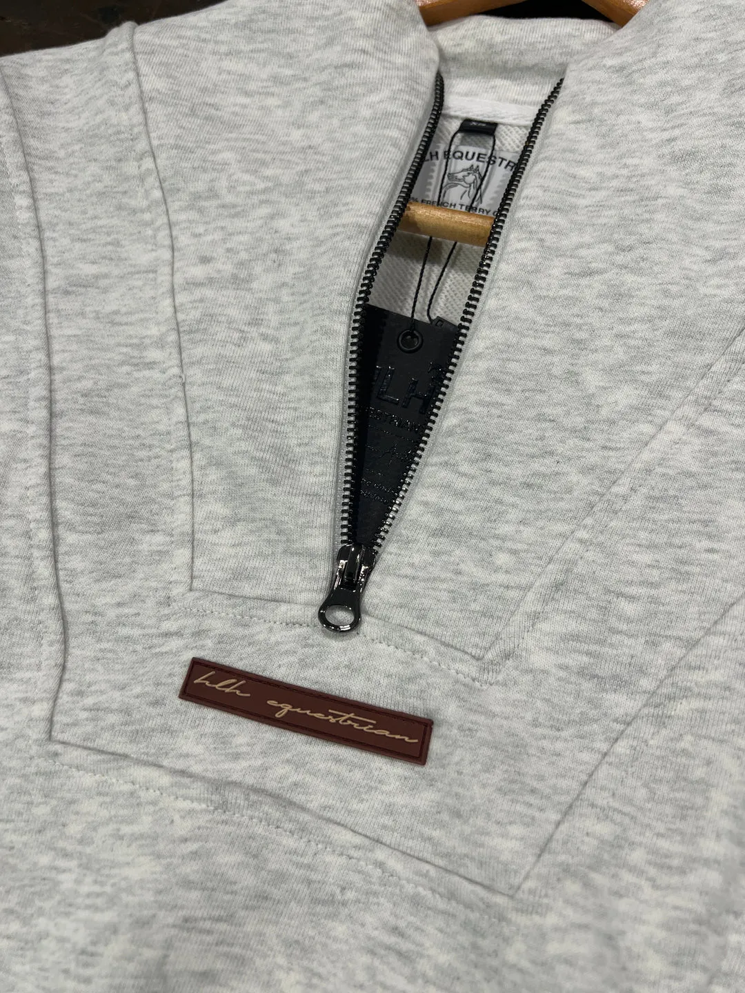 HLH Quarter Zip Sweater