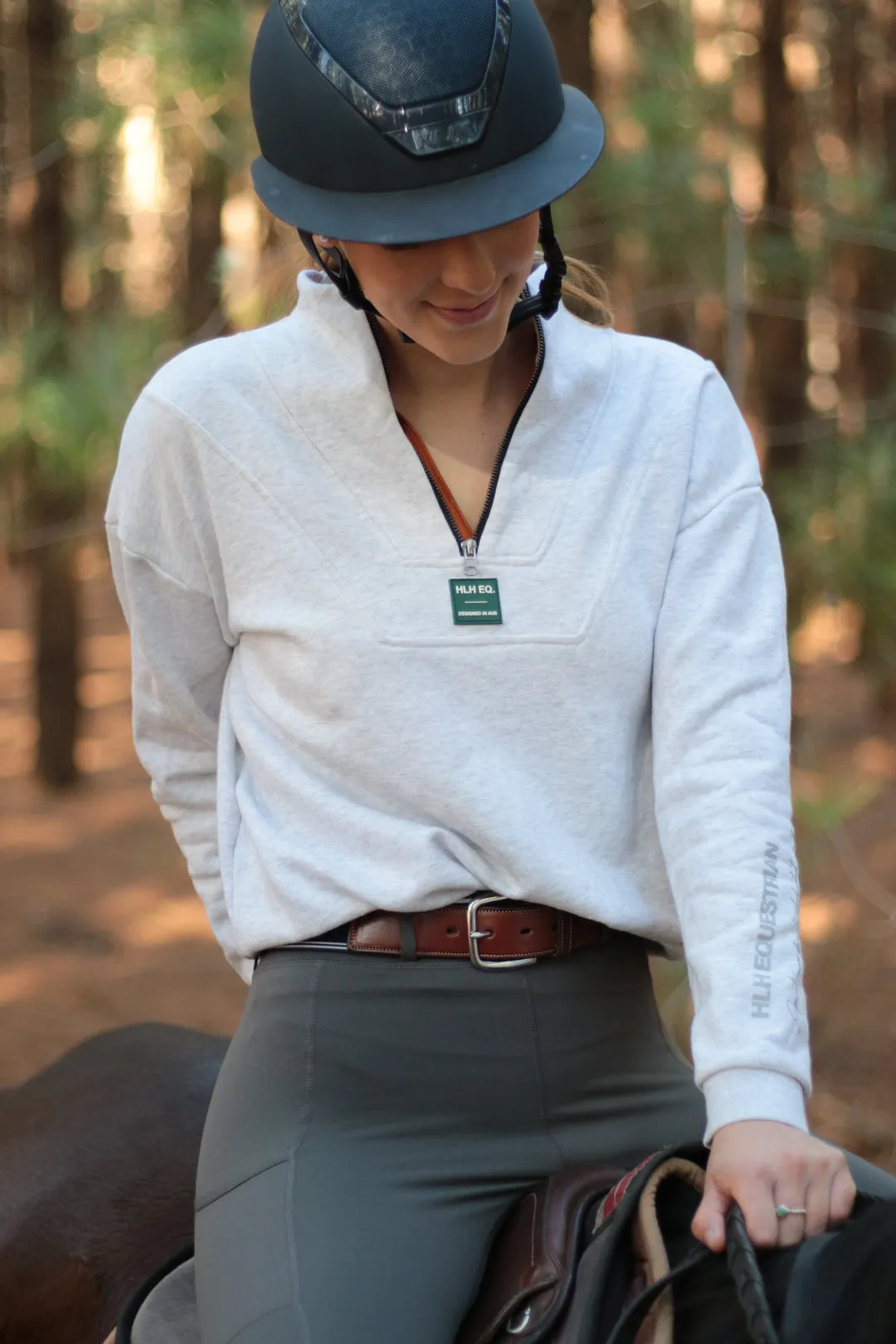 HLH Quarter Zip Sweater