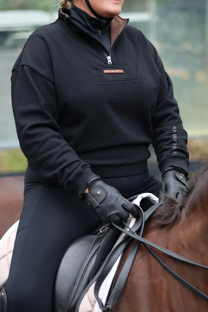 HLH Quarter Zip Sweater