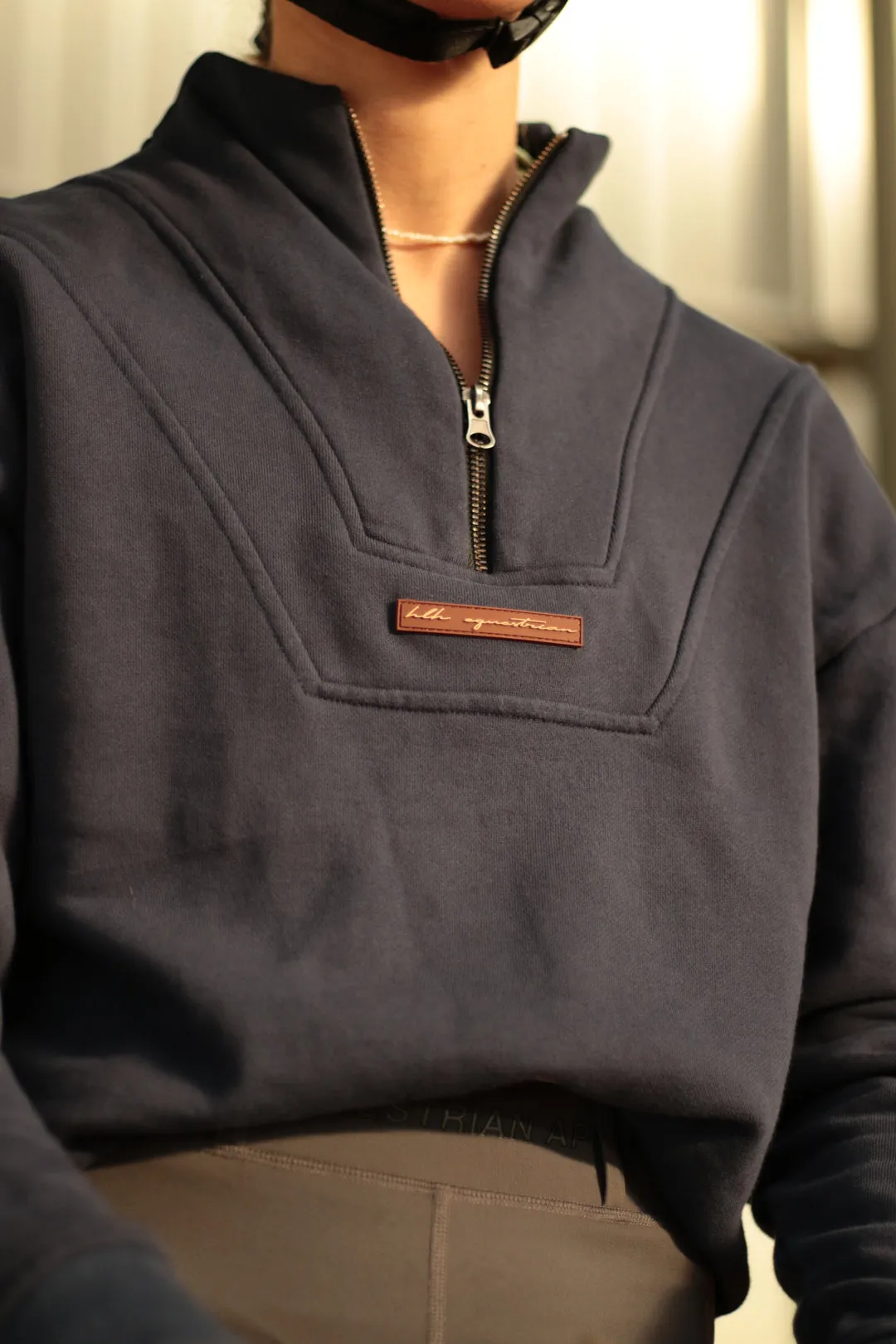 HLH Quarter Zip Sweater