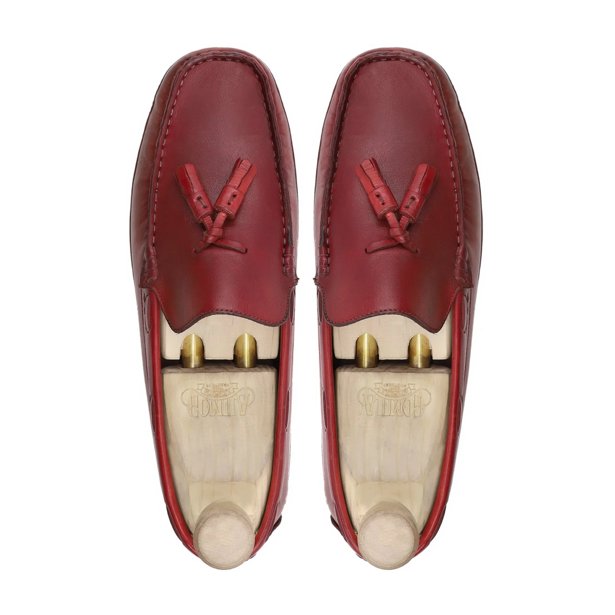 Iguazu - Men's Oxblood Calf Leather Driver Shoe