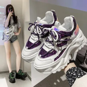 Korean Women's Shoes With Thick Soles