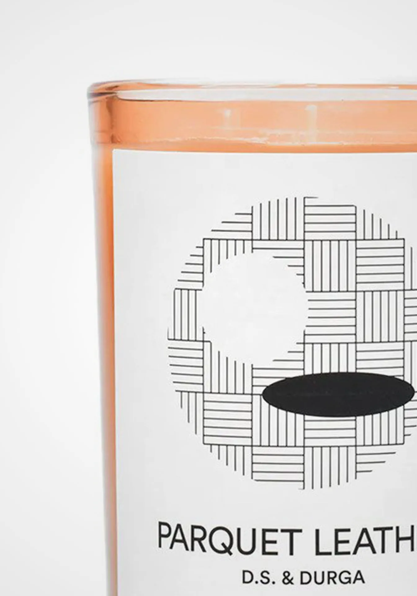 Parquet Leather Candle