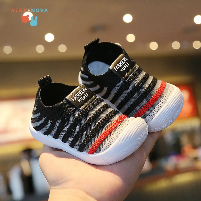 Soft Soles Mesh First Walker Shoes