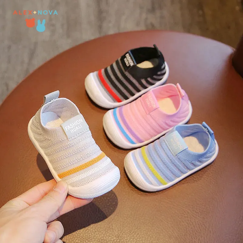 Soft Soles Mesh First Walker Shoes