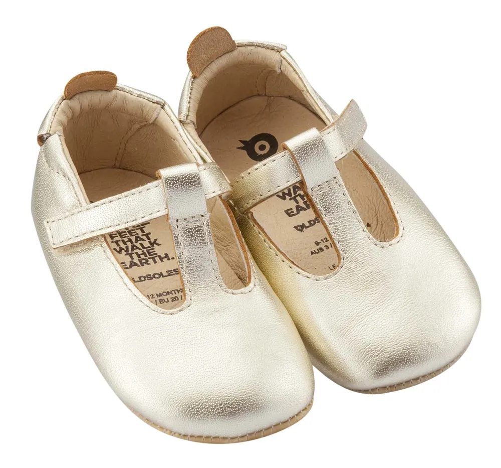 Zapatos Ohme Bub Dorados -Old Soles